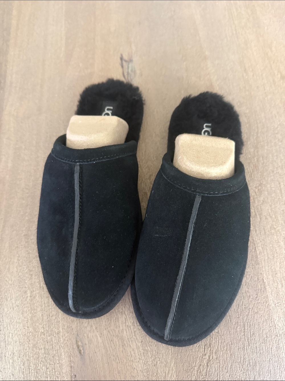 UGG Pearle Women's BlackSuede Slip-Ons